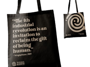 Integral Rebirth Tote Bags